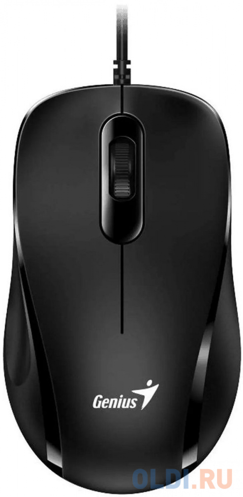 Мышь проводная Genius DX-101 black, 1200dpi, USB (31010026400)