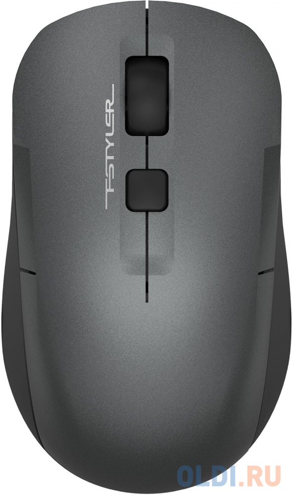 Мыши A4TECH Мышь A4Tech Fstyler FG16CS Air серый оптическая (2000dpi) silent беспроводная USB для ноутбука (3but)