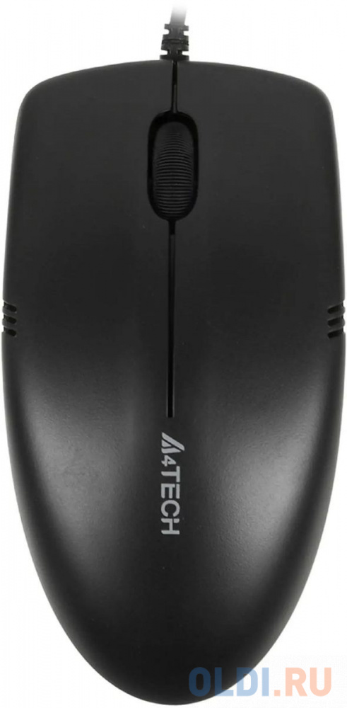 Мыши A4TECH Мышь A4Tech OP-530NUS черный оптическая (1200dpi) silent USB (2but)