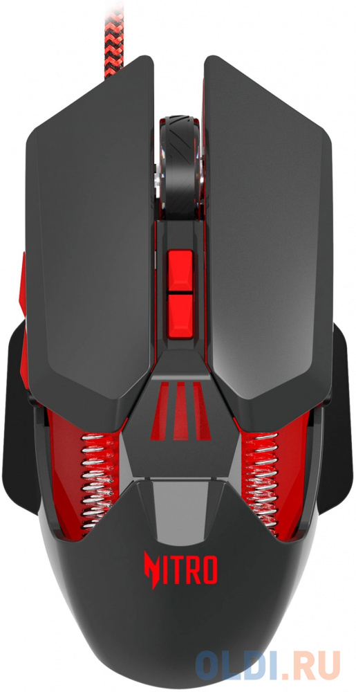 Мыши Acer Мышь Acer Nitro OMW302 черный оптическая (7200dpi) USB (7but)