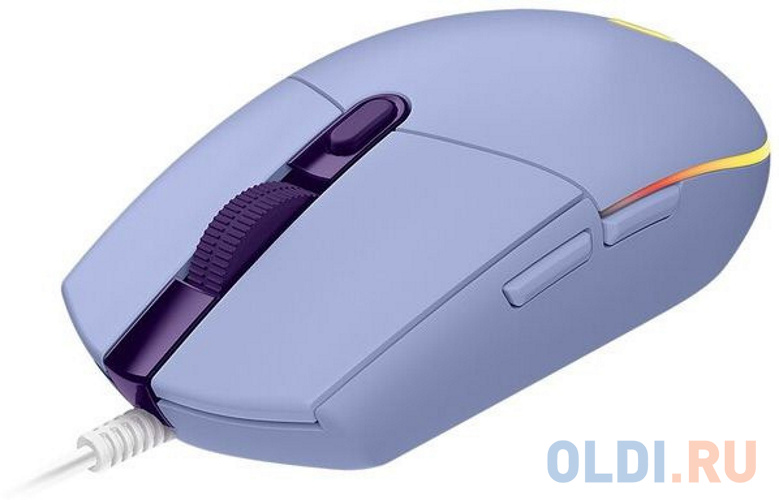 Мышка USB OPTICAL G102 LIGHTSY LILAC 910-005857 LOGITECH