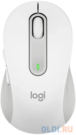 Мышь Logitech M650 белый оптическая 4000dpi беспров. BT/Radio USB 5but (910-006261)