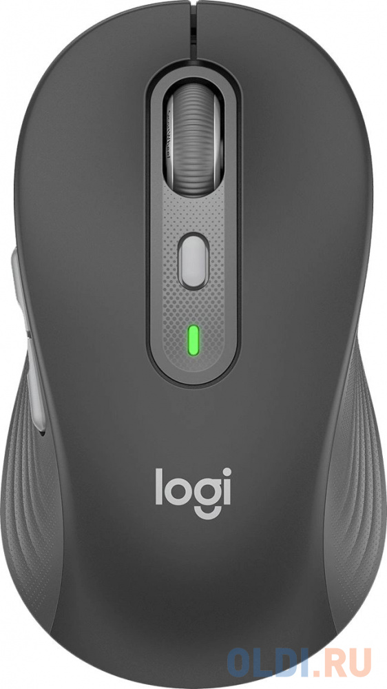 Мышь Logitech M750 графитовый оптическая 4000dpi беспров. BT/Radio USB 5but (910-006269)