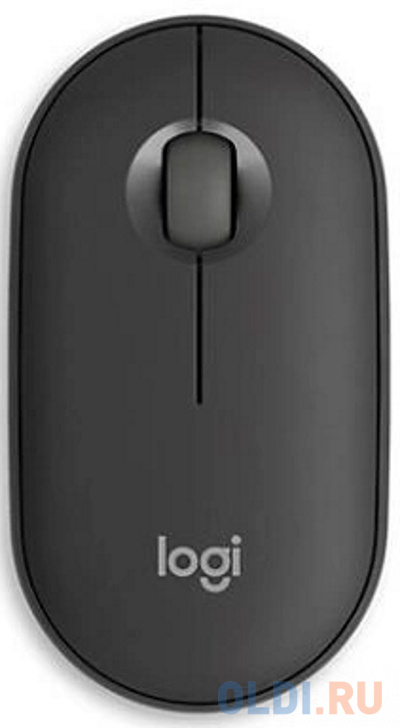 Мышь Logitech Pebble 2 M350S графитовый оптическая 4000dpi silent беспров. BT для ноутбука 2but (910-006988)