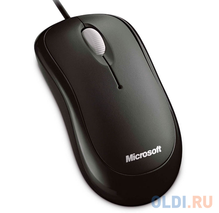 Мышь Microsoft Basic черная оптическая (1000dpi) USB (2but) 4YH-00007 [for business]