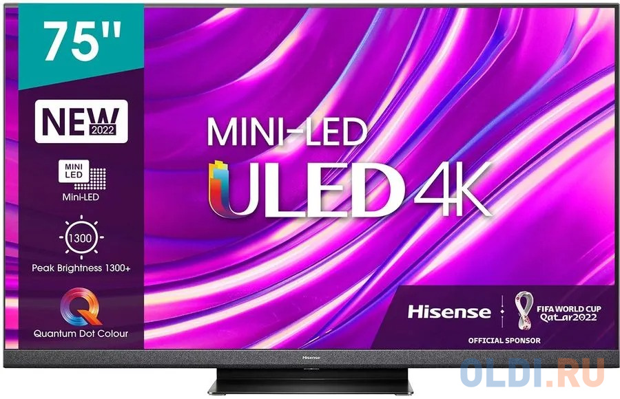 Телевизоры Hisense  ОЛДИ Телевизор Hisense 75U8HQ 75" 4K Ultra HD