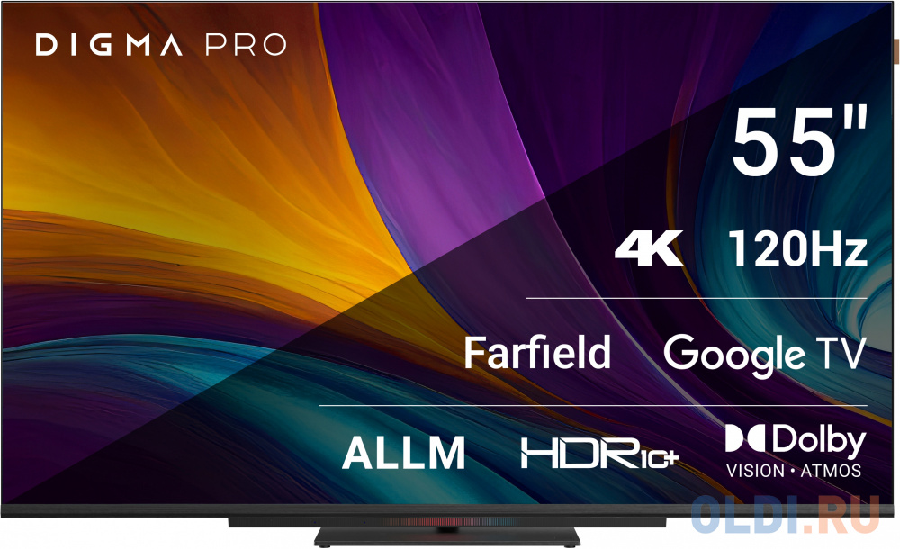 Телевизор Digma UHD 55C 55" LED 4K Ultra HD