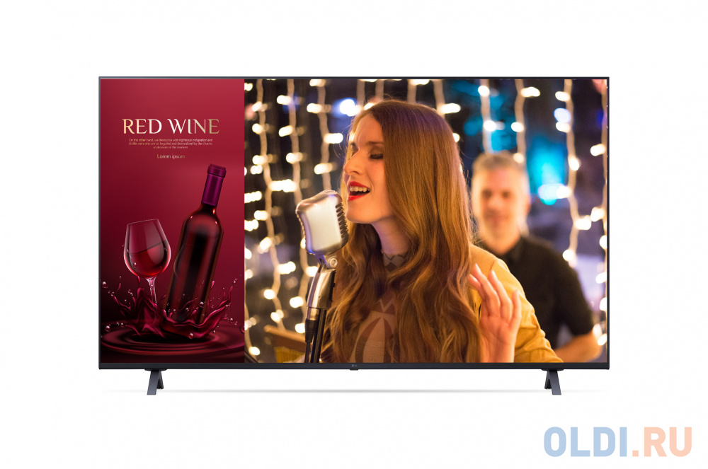 Телевизоры LG  ОЛДИ Телевизор 55'' LG 55UN640S/ LG 55UN640S LED TV 55", UHD, 400nit, RS-232, IP-RF, webOS 6.0; Wi-Fi, Group Manager, 16/7, Landscape only,