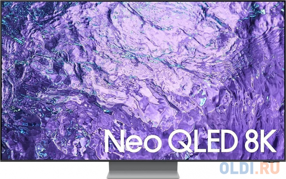 Телевизор QLED Samsung 55" QE55QN700CUXRU Q черный титан/серебристый 8K Ultra HD 60Hz DVB-T2 DVB-C DVB-S2 USB WiFi Smart TV