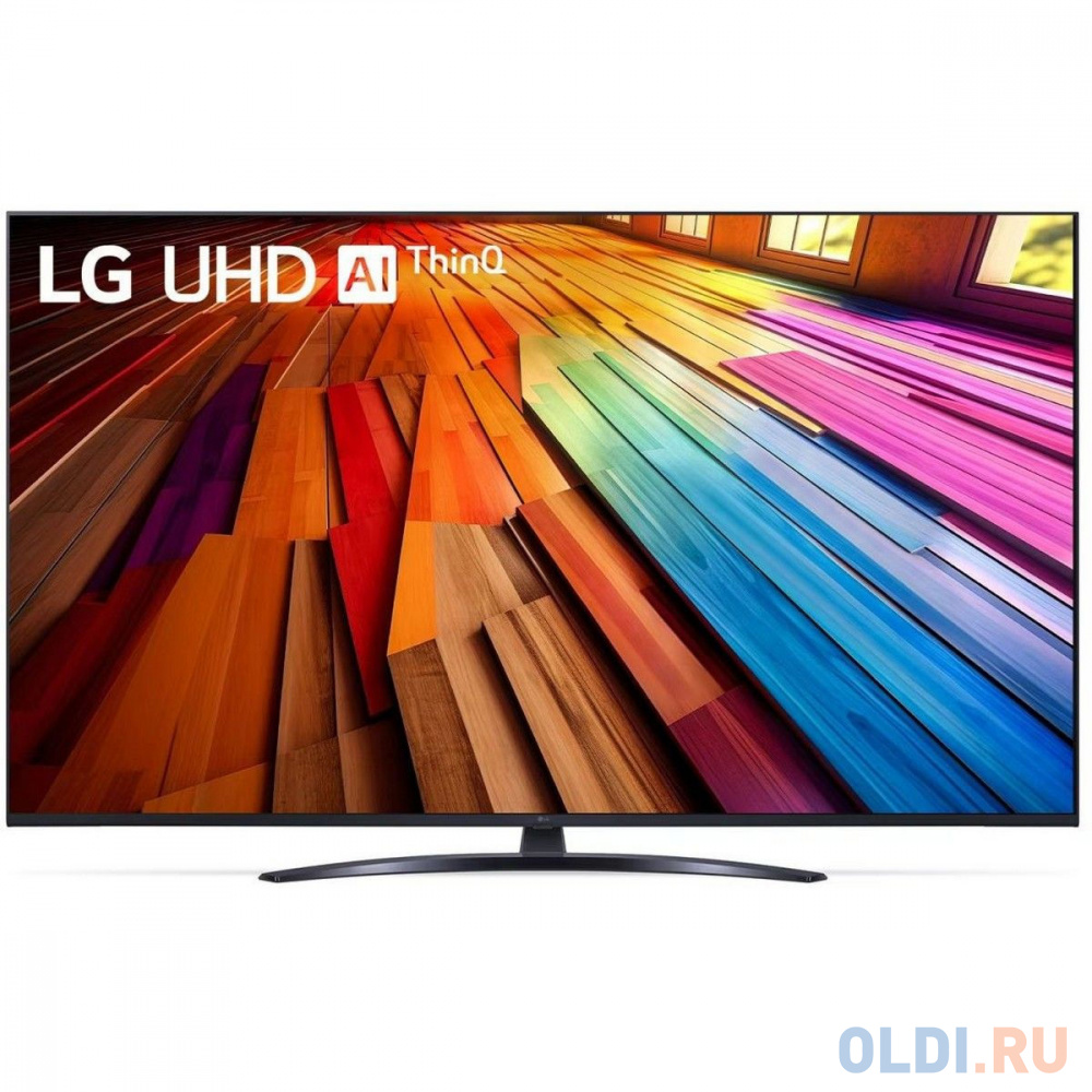 Телевизоры LG  ОЛДИ Телевизор ЖК 65'' LG/ 65", Ultra HD, Smart TV,Wi-Fi, DVB-T2/C/S2, MR, 2.0ch (20W), 3 HDMI, 2 USB, 1 Pole, Ashed Blue