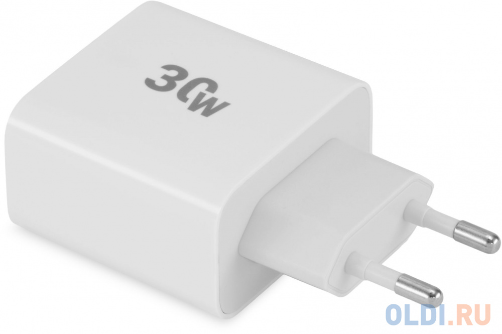 Сетевое зарядное устройство Digma DGW3D,  USB-C + USB-A,  3A,  белый [dgw3d0f110wh]