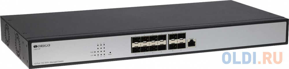 Managed L3 Switch 12x10GBase-X SFP+, RJ45 Console