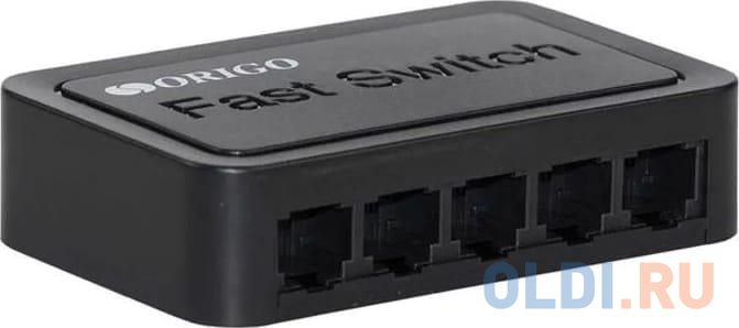 Unmanaged Switch 5x100Base-TX, plastic case