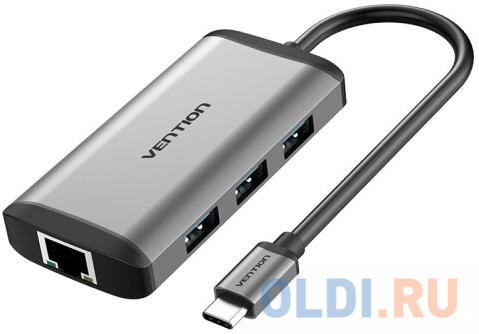 Мультифункциональный хаб Vention USB Type C 6 в 1