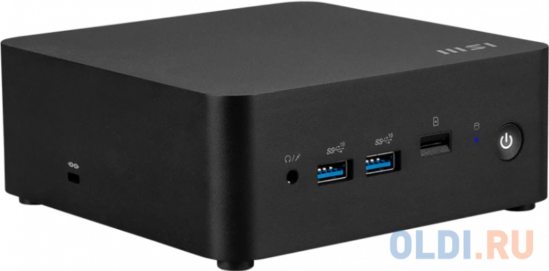 Неттоп MSI Cubi NUC 1M-053BRU Core 3 100U (1.2) Graphics CR noOS GbitEth WiFi BT 120W черный (936-B0B111-053)