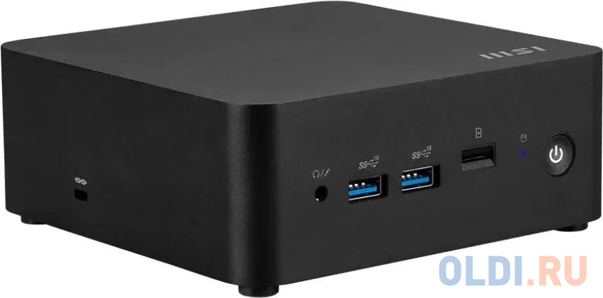 Компьютеры MSI  ОЛДИ Неттоп MSI Cubi NUC 1M-043XRU Core 7 150U (1.8) 16Gb SSD512Gb Graphics CR noOS GbitEth WiFi BT 120W черный (9S6-B0B111-043)