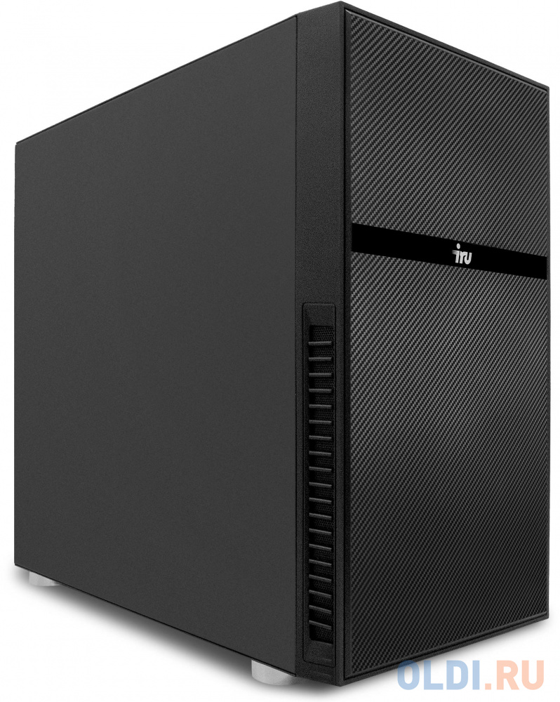 Компьютеры iRu ПК IRU Game 510B7GM MT i5 12400F (2.5) 16Gb SSD512Gb RTX3050 8Gb Free DOS GbitEth 650W черный (2059457)