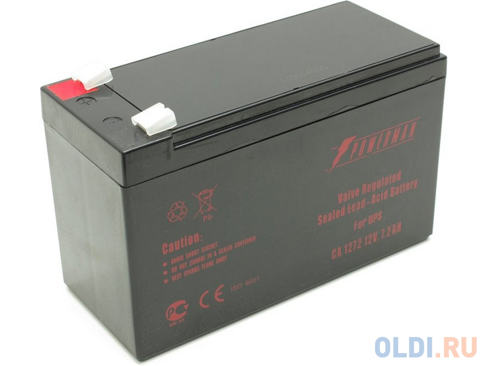 Батарея Powerman CA1272 PM/UPS 12V/7.2AH