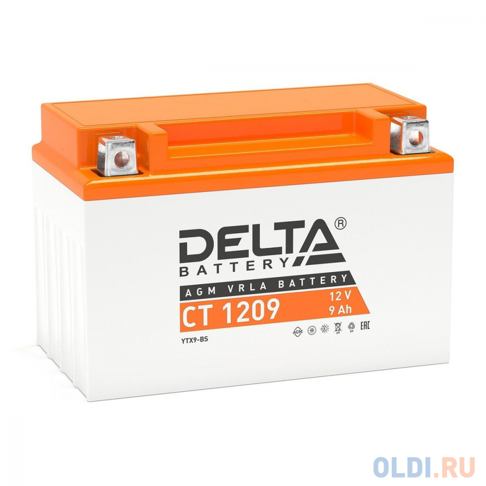 Аккумуляторы для ИБП CT 1209 Delta Аккумуляторная батарея