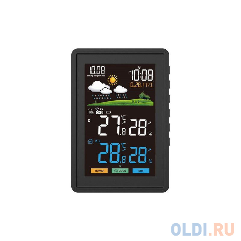 Погодные станции BALDR B0360WST2H2PR-V1-BLACK  Беспроводная Метеостанция, черный