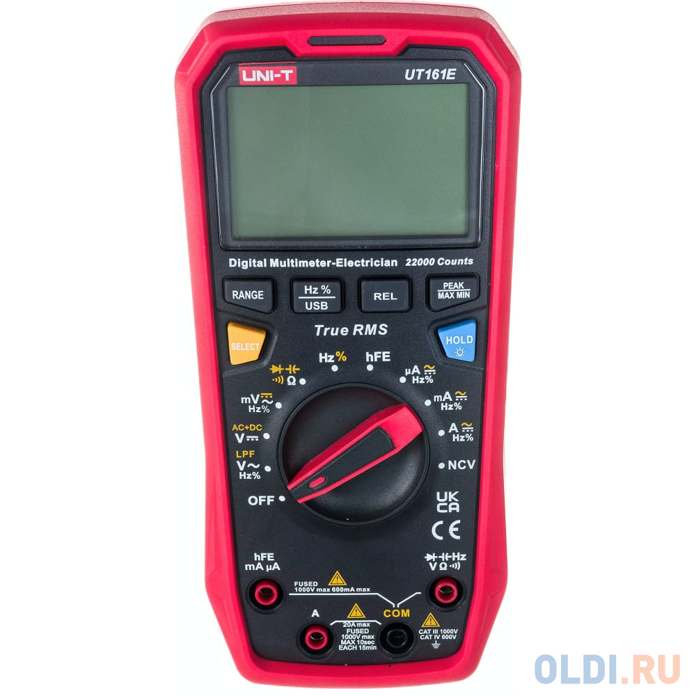 UNI-T UT161E Мультиметр цифровой с функцией True RMS 00-00007287