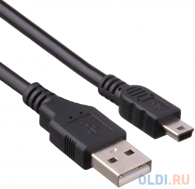 Кабель miniUSB до 0.5м Exegate круглый EX205300RUS