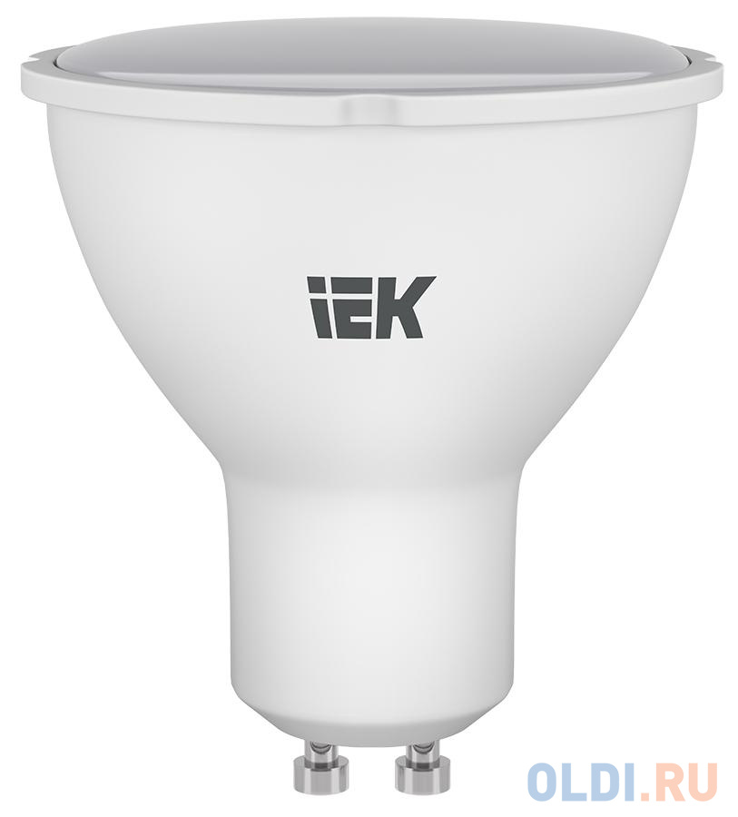 Лампа светодиодная рефлекторная IEK PAR16 GU10 7W 4000K LLE-PAR16-7-230-40-GU10