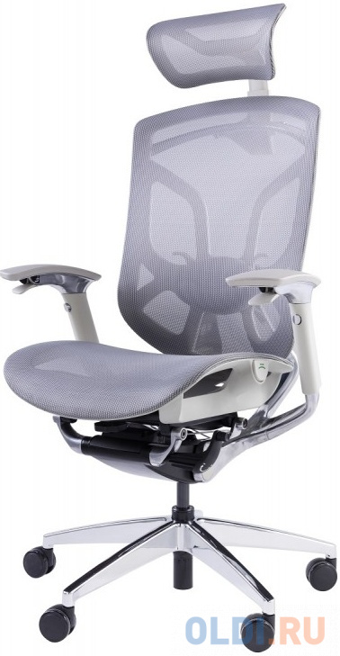 Премиум эргономичное кресло GT Chair Dvary X, серый