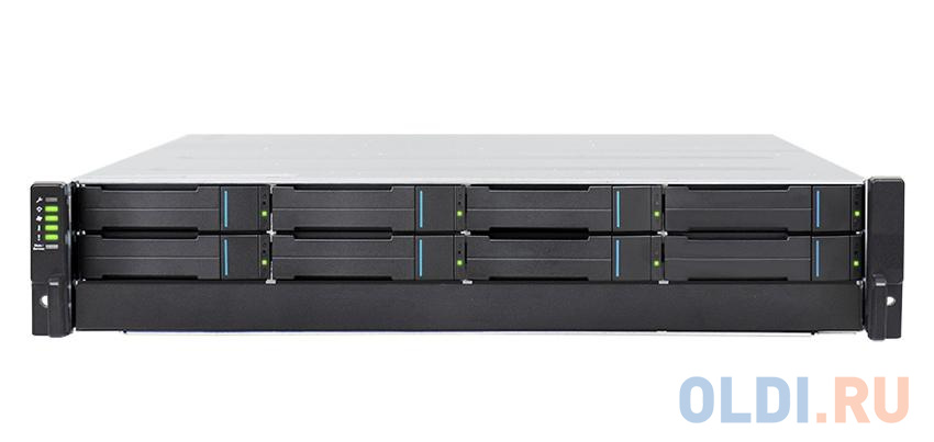 EonStor GSe Pro 3000 2U/8bay,single subsystem ,4x1G iSCSI ports,1xUSB 3.0,2xhos board,1x4GB RAM,2x(PSU+FAN),8xSATA SFF/LFF,1xRail kit(GSe Pro 3008RP-C