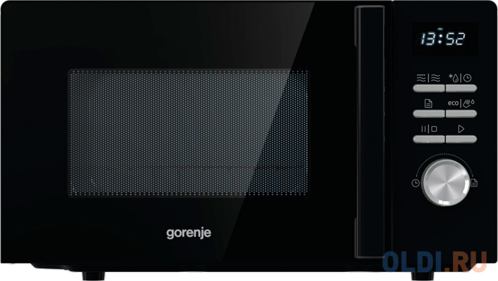 Микроволновые печи Gorenje  ОЛДИ Микроволновая печь 20L SOLO BLACK MO20A4BH 740291 GORENJE