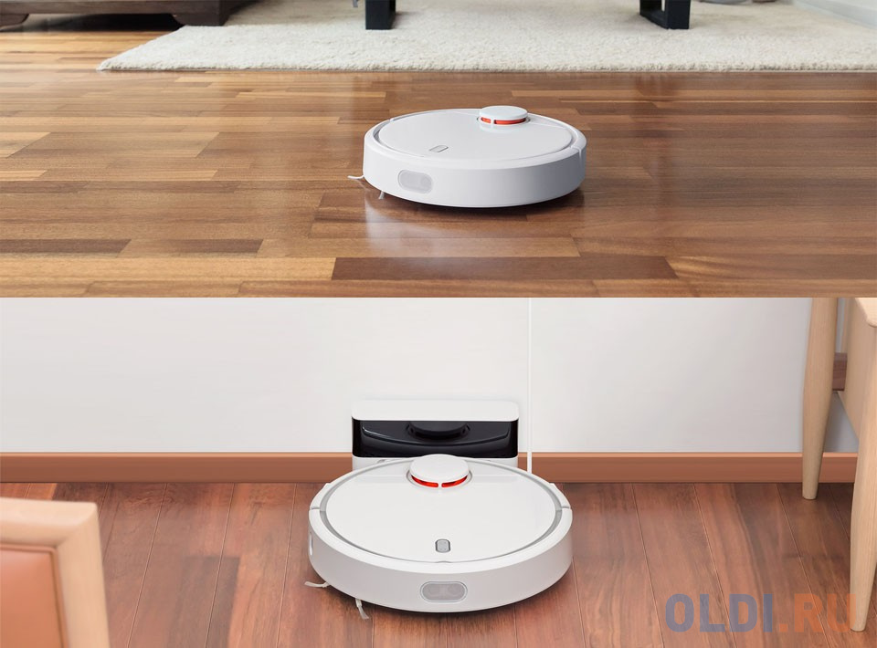 Пылесосы Xiaomi Пылесос XCLEA QYSDJ01 Робот-пылесос Smart Robot Vacuum and Mop Cleaner H30 Plus White