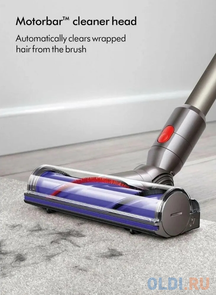 Вертикальный пылесос Dyson V8 SV25 SLV/NKL 420320-04-02 сухая уборка серебристый