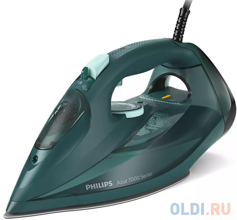 Утюги Philips  ОЛДИ Утюг Philips DST7050/70 2800Вт зелёный