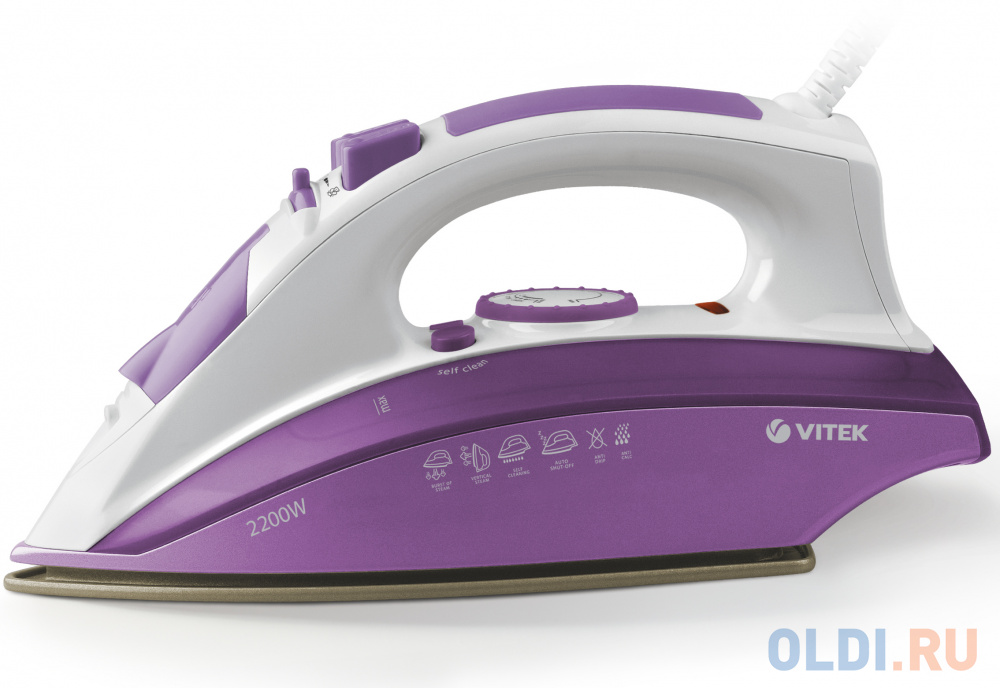 Утюги Vitek Утюг Vitek VT-1209-(VT) 2200Вт фиолетовый