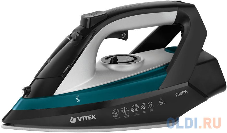 Утюги Vitek  ОЛДИ 8324-VT(MC) Утюг VITEK Мощность 2300 Вт.Керамическая подошва. Вертикальное отпаривание.