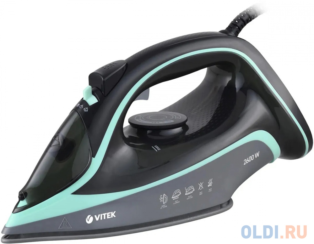 Утюг Vitek VT-8335,  2600Вт,  черный