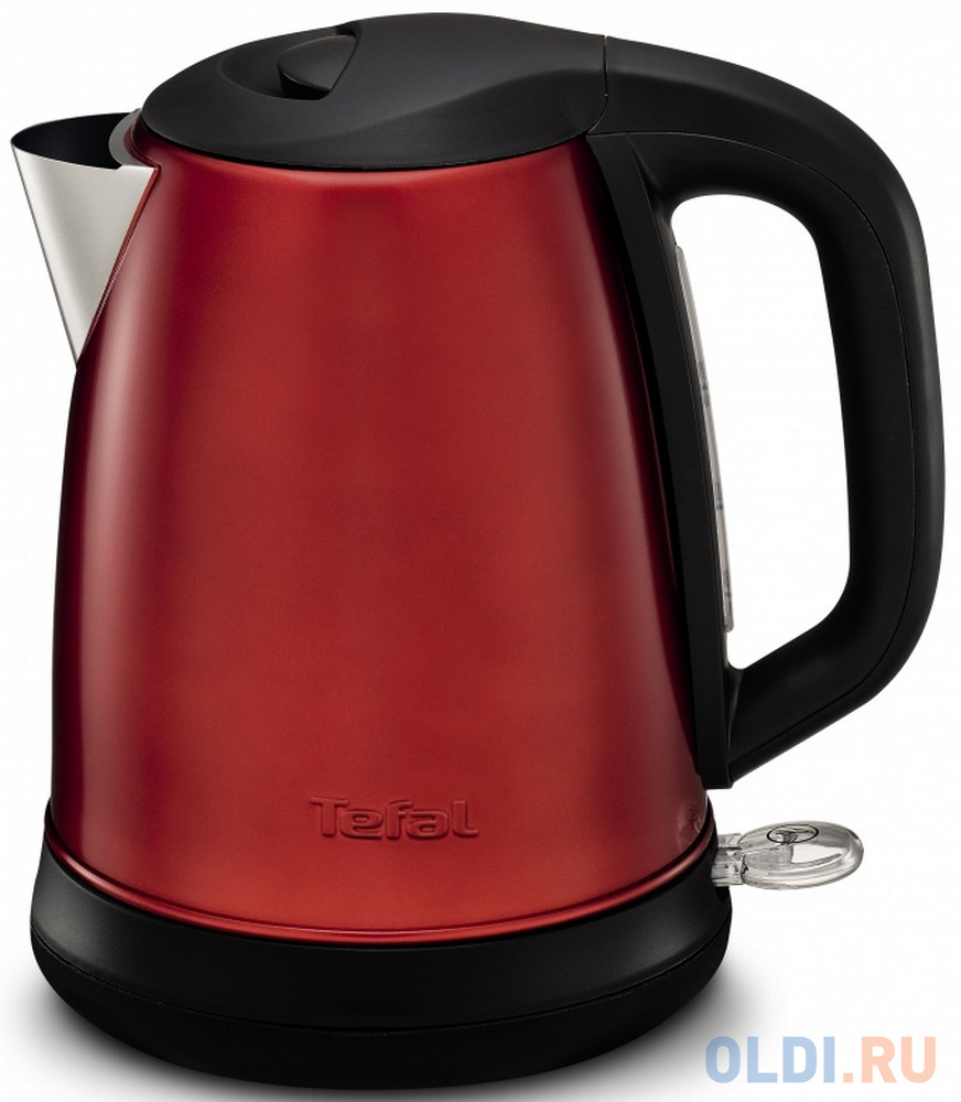 Чайник Tefal KI 270 530 2400 Вт красный 1.7 л металл