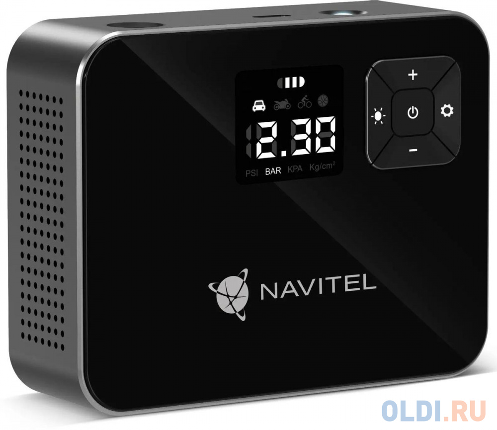 Автомобильный компрессор Navitel AIR 15 AL 15л/мин шланг 0.26м