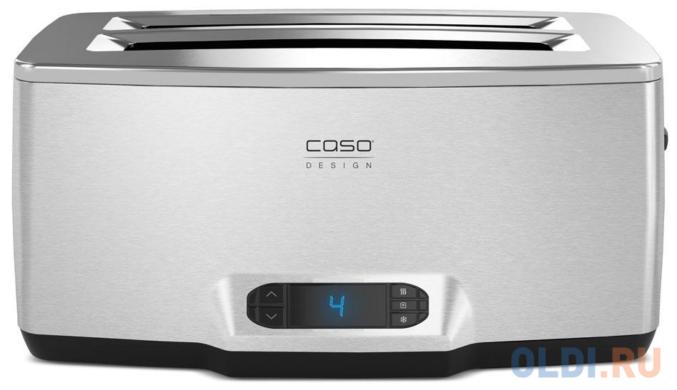 Тостер CASO Inox 4 серебристый