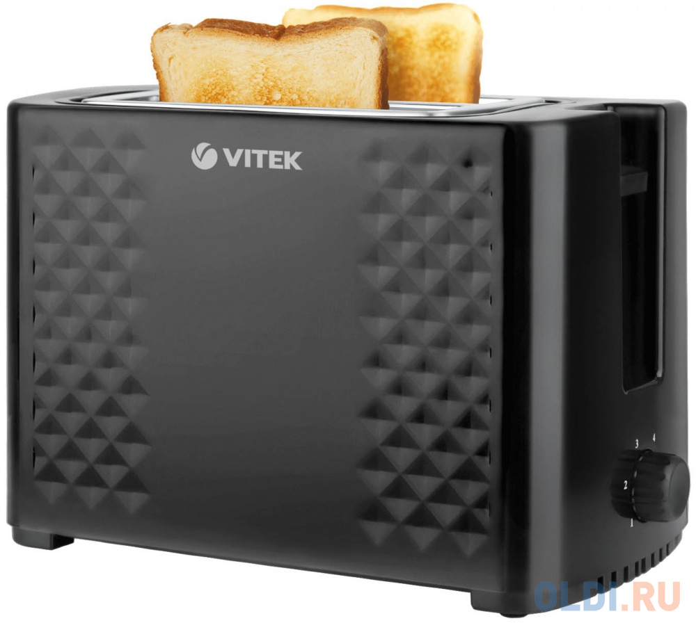 Тостеры Vitek  ОЛДИ Тостер Vitek VT-1586 BK чёрный