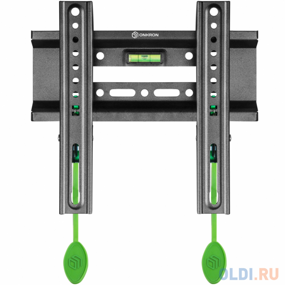 ONKRON BASIC FM1 чёрный {17"-42" Максимальная нагрузка: 30 кг VESA: 75x75, 100x100, 100x200, 200x100, 200x200 мм Вылет от стены: 30 мм Встро