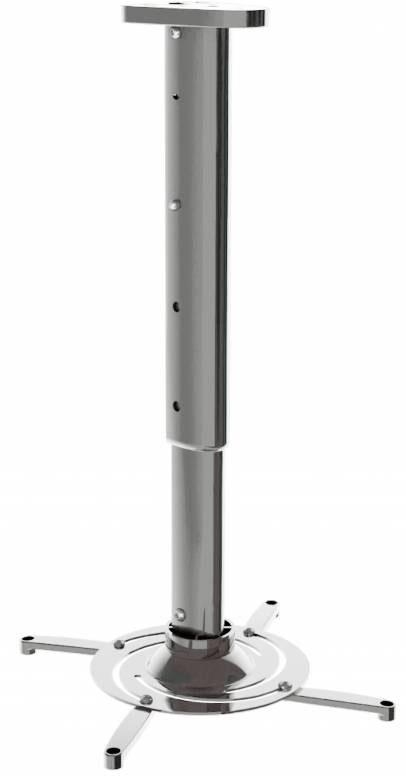  Кронштейн для проектора Cactus CS-VM-PR05L-AL серебристый макс.10кг настенный и потолочный поворот и наклон