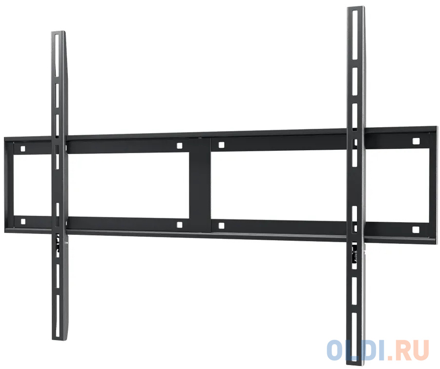 Кронштейн для телевизора Holder LCD-F8601-B черный 55"-100" макс.75кг настенный фиксированный