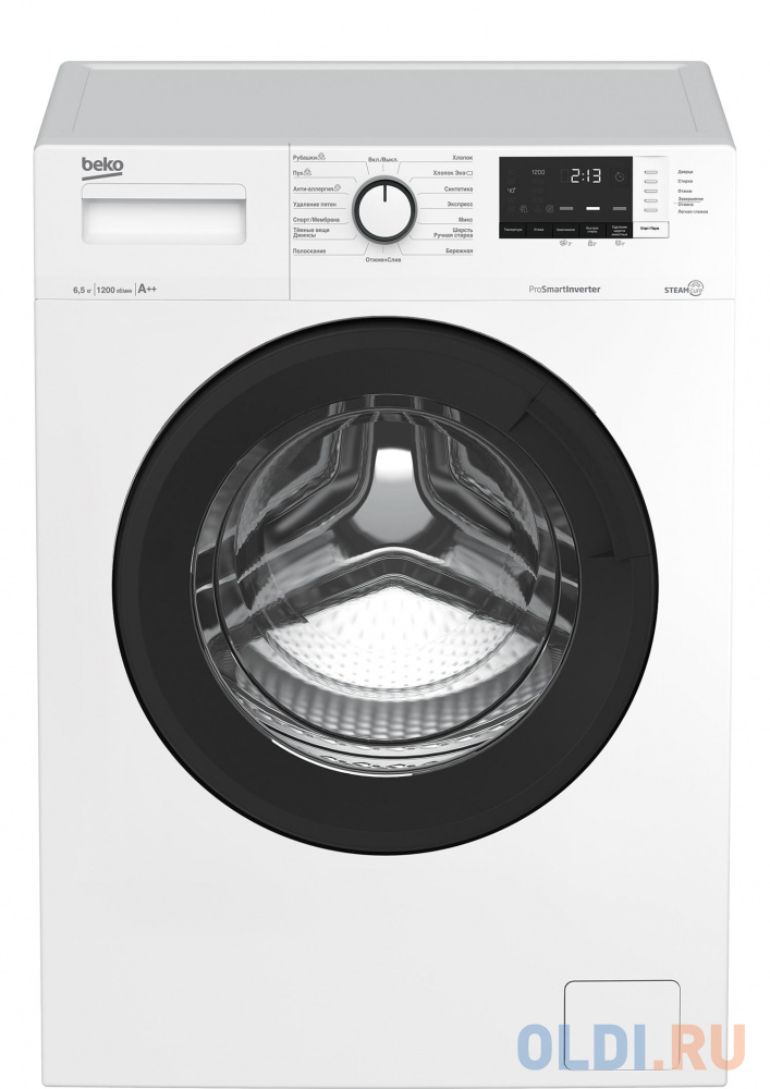 Стиральная машина Beko WSRE6H612ZAWI белый