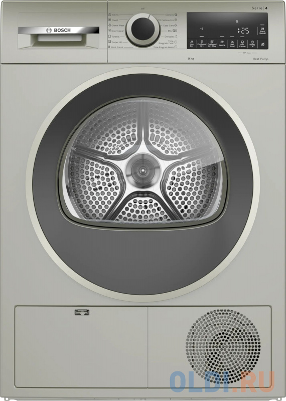 Сушильные машины Bosch Сушильная машина Bosch WQG1420XME серый