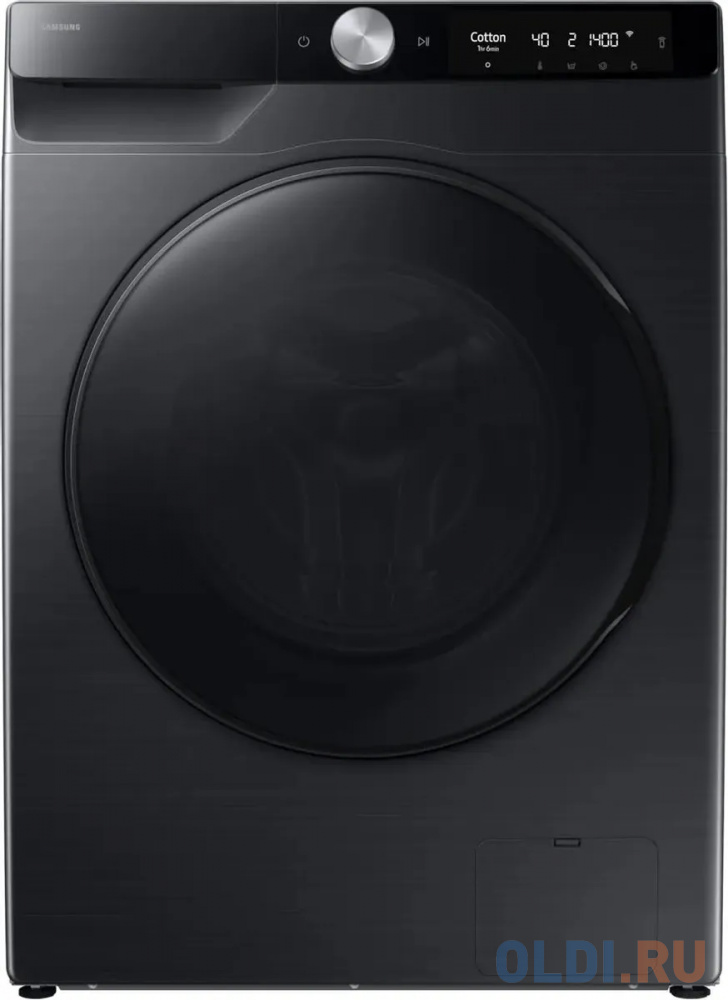 Стиральная машина Samsung WD11DG6B85BBLP класс: A загр.фронтальная макс.:11кг (с сушкой) черный инвертер