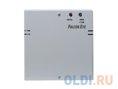 Бесперебойный блок питания Falcon Eye FE-1230 12В, 3А. Металлический корпус, U=12B, Iном=3А, Iмакс.=3,5А , Под:  АКБ 7А/ч.    Размер 175х175х70.