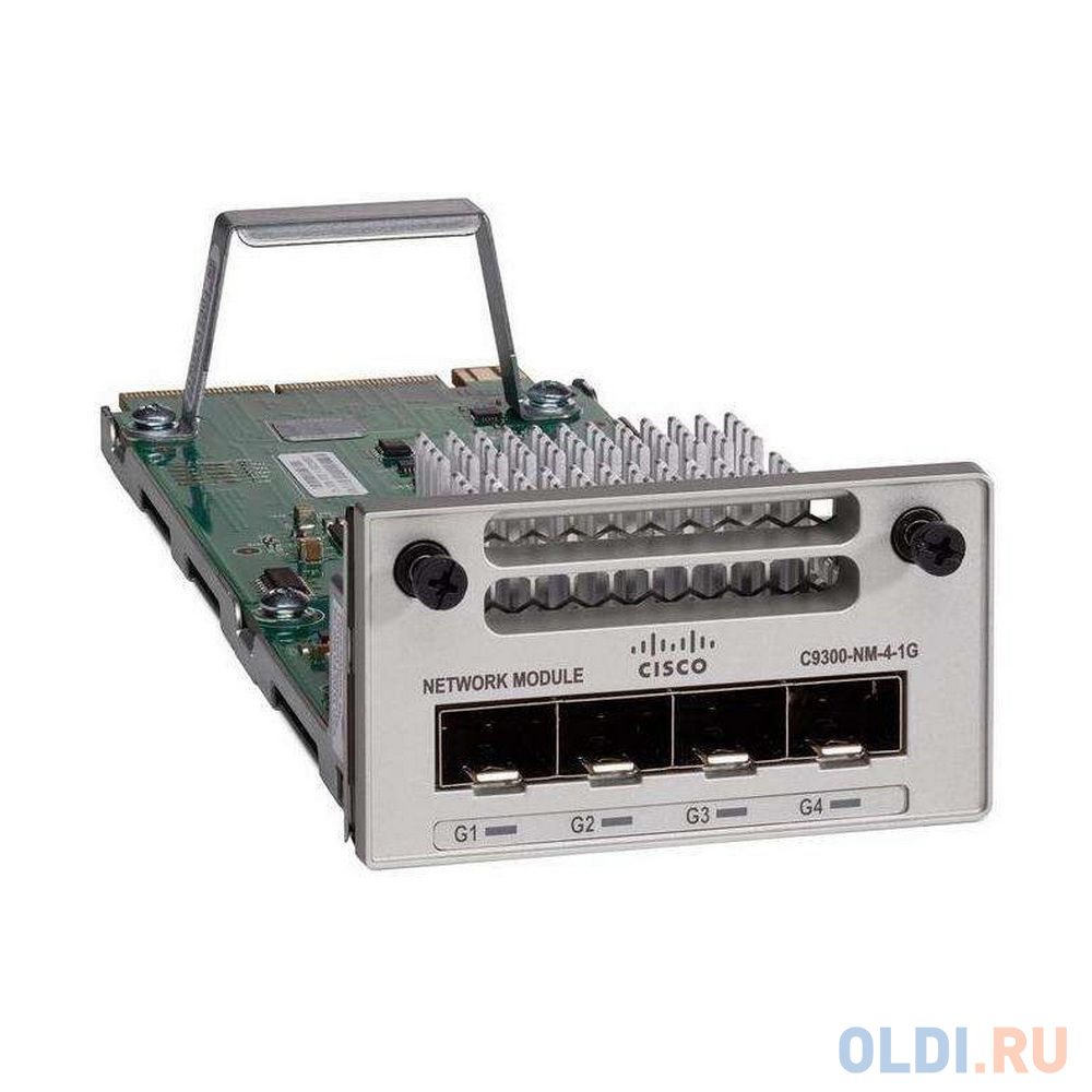  Модуль интерфейсный CISCO Catalyst 9300 4x1Gb SFP Uplink Module, C9300-NM-4G=