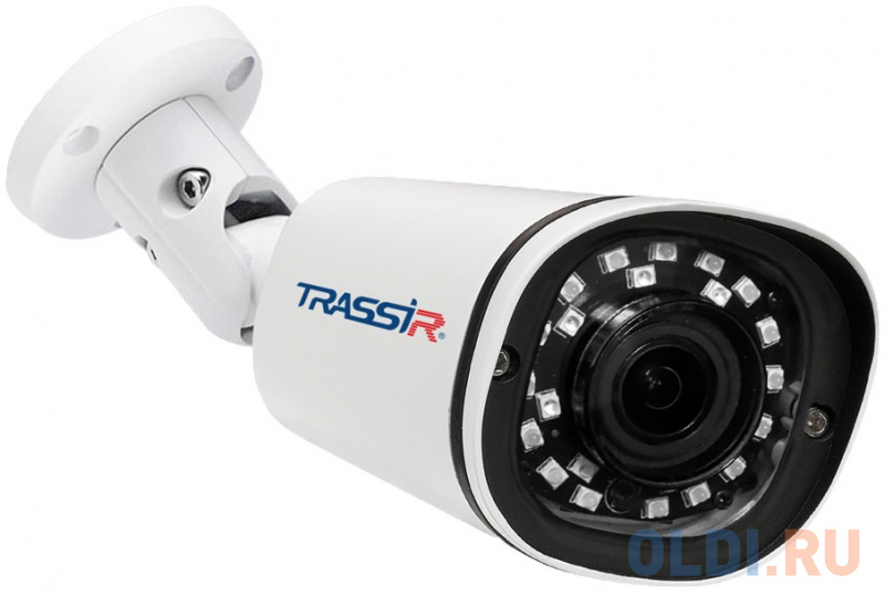 IP камеры Trassir Камера IP Trassir TR-D2121IR3 CMOS 1/2.9" 3.6 мм 1920 x 1080 H.264 MJPEG RJ-45 LAN PoE белый