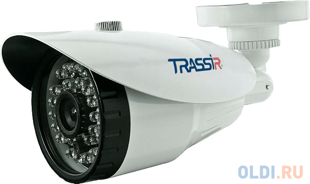 Камера видеонаблюдения IP Trassir TR-D2B5-noPoE v2 3.6-3.6мм цв. корп.:белый